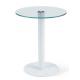 Modern bar round glass coffee furniture table