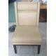 wooden frame fabric/PU dining chair DC-0005