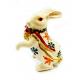 Rabbit Bejeweled Trinket Box Necklace Ring Holder Rabbit Figurine Hinged Rabbit Jewelry Box Rabbit Easter Gift