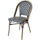 UV Resistance 1.5mm Aluminum Bistro Style Dining Chairs
