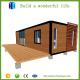 australia prefabricated expandable living 20ft steel framed container house with wheels