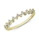 Celestial Stacking Wedding Ring in 9k Yellow Gold For Women