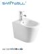 SWJ0131 Bathroom WC pan White Wall Hung Bidet 480*370*325 mm size , Floor mounted bidet