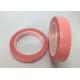 0.025mm Thick Adhesive Polyester Tape , Flame Retardant Pink Insulation Mylar