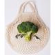 Customised Soft Washing Durable Organic Cotton Tote Draw String Shoe Bag Small