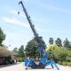 Durable Reliable Spider Lift Crane In Tight Spaces EURO 5 Certified