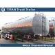 Tri axle carbon steel bitumen tanker trailer with 43000 liters 1compartment