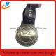 Football metal medals,ribbon medal metal with design factory cheap custom