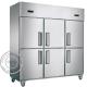OP-A502 New Design Large Storage Capacity Stainless Steel 6 Doors Fridge