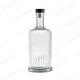 100ml 200ml 375ml 500ml 700ml Customized Glass Vodka Spirit Bottle with Custom Colors