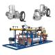 Valve Switching Skid is equipped with AUMA electric valves SA 07.2 - SA 16.2 and SA 25.1 Auma linear actuator