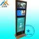55 Inch Touch Screen Kiosk , Free Standing Digital Signage Lcd Display For Subway