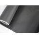 Black Silicone Coated Fiberglass Cloth , 1.25-1.3mm Silicone Fiberglass Fabric