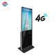 FHD 1920 X 1080P Indoor Digital Signage With 43 Inch LCD 4G WIFI LAN Network