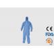 Waterproof Disposable Protective Wear For Clean Room / Medical Laboratory