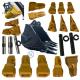 Excavator Part Tip Tooth Pin Adapter 381-4089 505-4083 505-4103 GC331-4089 345-349 Bucket Teeth For CATEEEEerpilar