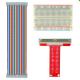 GPIO Extension Board v2.2 26 Pin Flat Ribbon Cable 400 Points Breadboard Learning kit for Raspberry Pi