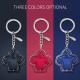 PVC Metal Personalised Key Rings for promotion gifts EN71 ASTM CPSIA Standard