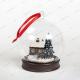 Hanging Ornament 100mm Personalised Christmas Snow Globes