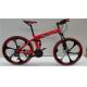 Tianjin factory high grade 26 aluminium alloy mountain bike MTB can be folded with magnesium alloy one wheel