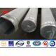 6m Hot Dip Galvanized Steel Pole Electric For Power Transmission Line