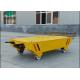 manual and towed rail track system wagon for inplant transport