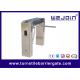 Photoelectric Dectection Half Height Turnstile Entrance Gate Security Systems