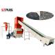 Stainless Steel 2200kg / H Plastic Crusher Machine For Waste Recycle