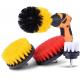 4 Piece 0.4 Kg Power Drill Brush Cleaning Set Stiff For Cleaning Pool Tile Brick