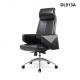 High End Fashion High Back Office Chair Executive Chair With Electroplated Armrest