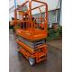 230kg capacity Diesel Scissor Lift 7.8m Working Height CE Approved