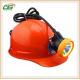 Outdoor High Brightness Rechargeable Mining Cap Lamps High Power Long Range Head Mounted