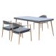 D595mm Chair Indoor Bistro Table Set