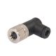 Assembly Straight 3pin M8 Waterproof Female Sensor Connector For Automation Machines