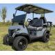 Silver Gray Off Road Electric Golf Cart Can Ride Four People Supports Customized Colors And Seats CE Certification