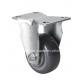 Medium Duty 3 150kg Rigid PU Caster 5003-76 with 4mm Thickness and Ball Bearing