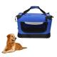 23.5in Large Foldable Pet Carrier 16.5in Lightweight Collapsible Dog Crate