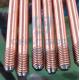 Copper Coated Grounding Rod 8 Ft High Yield Strength