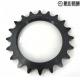 Black color wheel with sprocket , 45C chain wheel sprocket Simplex Row