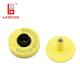 USDA Integra MINI Swine Ear Tags , RFID Electronic Tag With Buttons Yellow 30mm*13mm