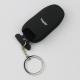 Topfit Silicone Car Key Fob, Keyring, Key Case Cover Holder for Tesla Model S-Black