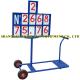 Track and Field Equipment Scoreboard for Height and Distance