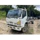 White 4KH1CN5HS Manual Diesel Engine Cargo Truck With 2 Doors For Heavy Duty Transportation