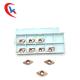 CNC lathe finishing blade DCGT11T301R-Y Bronze coating HRA 91.8 Tungsten Carbide Inserts