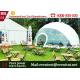 Large elegant transparent geodesic dome tent camping tent for outdoor events