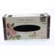 Leather tissue boxes, scroll boxes
