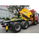 30T Folding Boom Truck Crane Middle Size Semi - Knuckle Boom Space Saving Type