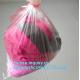 Biodegradable Medical PVA Water Soluble Wash Laundry Bag For Hospital, Dissolvable Wash Laundry Bag