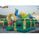 Elephant Commercial Bouncy Castles , Bouncy Castles House With Fully Printing