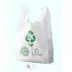 PBAT Biodegradable Reusable Shopping Bags Environmentally Friendly